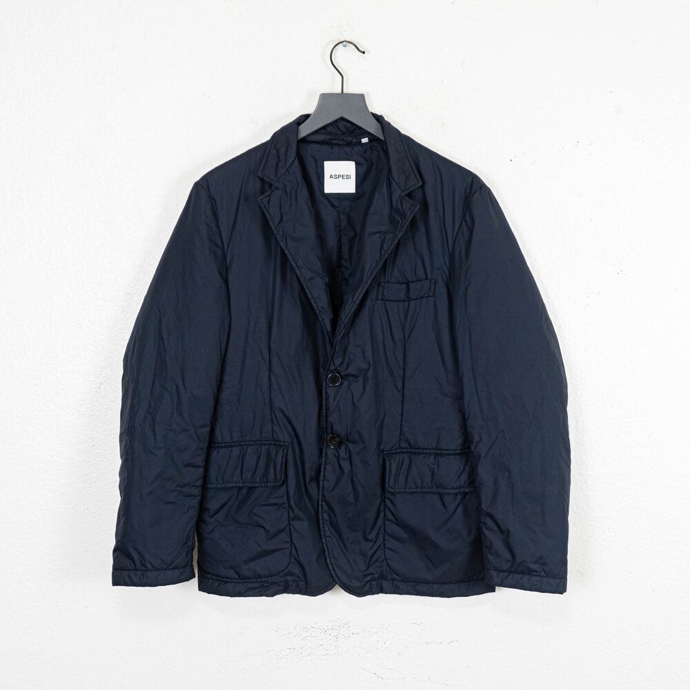 ASPESI Chuck Padded Jacket in Navy Thermore Insulation sz Small